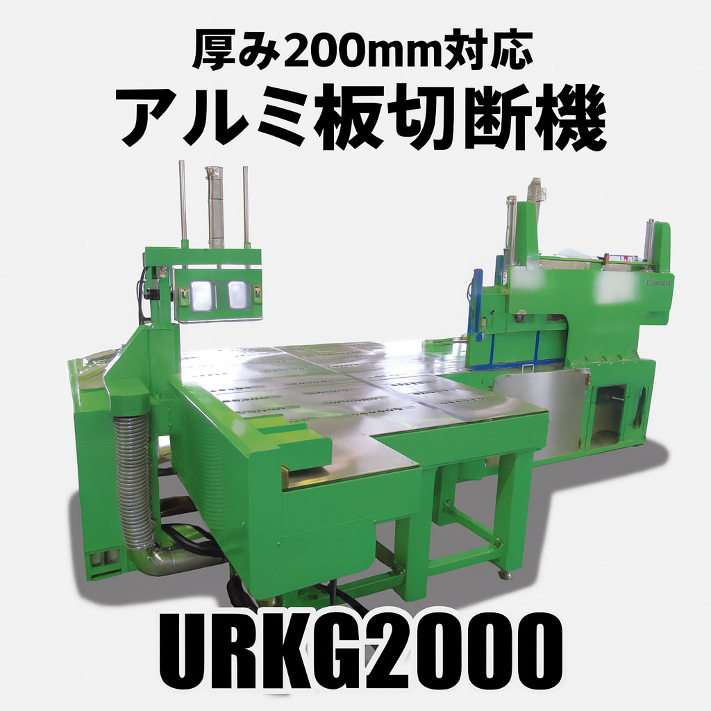 URKGシリーズ｜アルミ厚板丸鋸切断機 ｜ランニングソー-株式会社奥村機械製作所