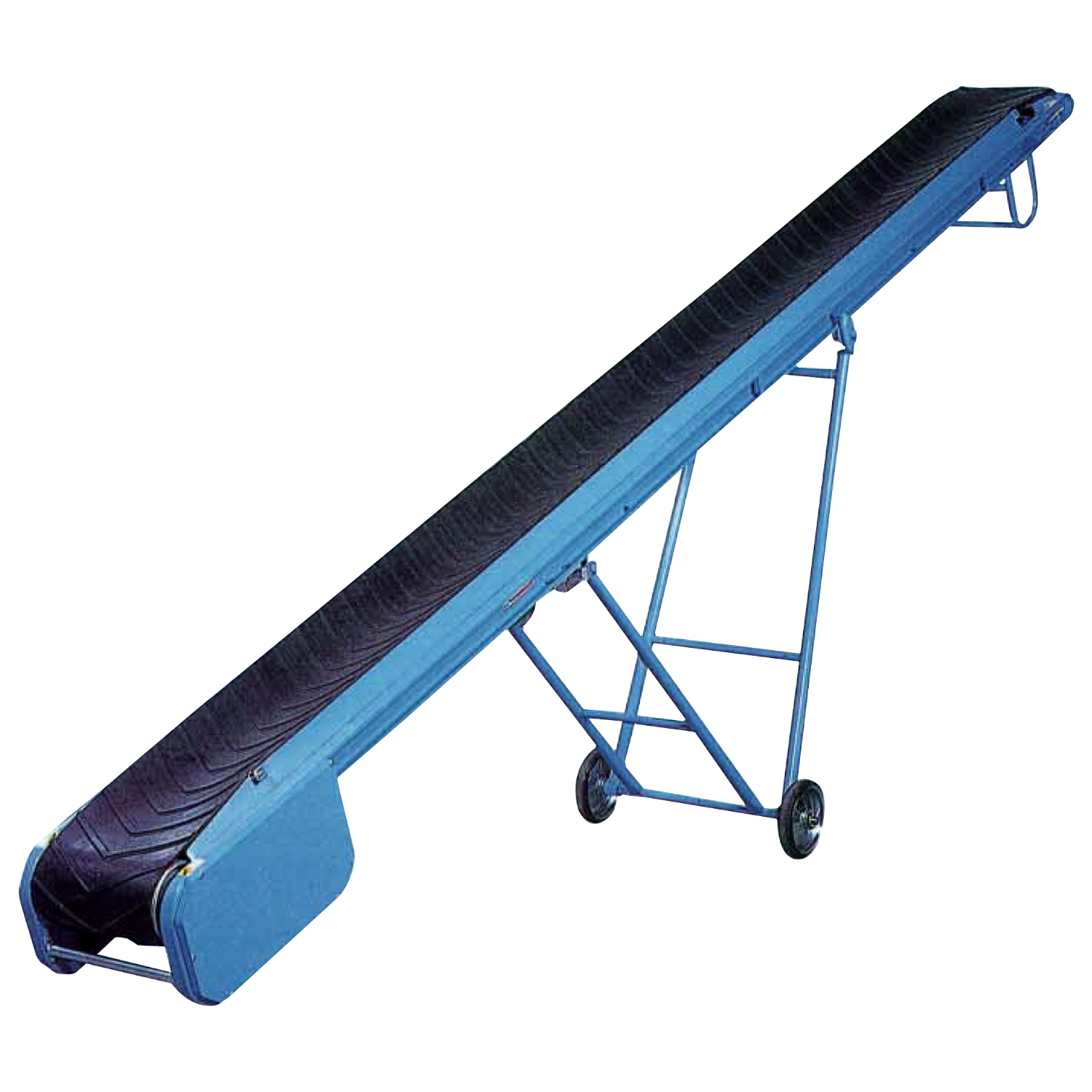 倉庫作業用V字溝付ベルトコンベヤ　MV-マルヤス機械株式会社