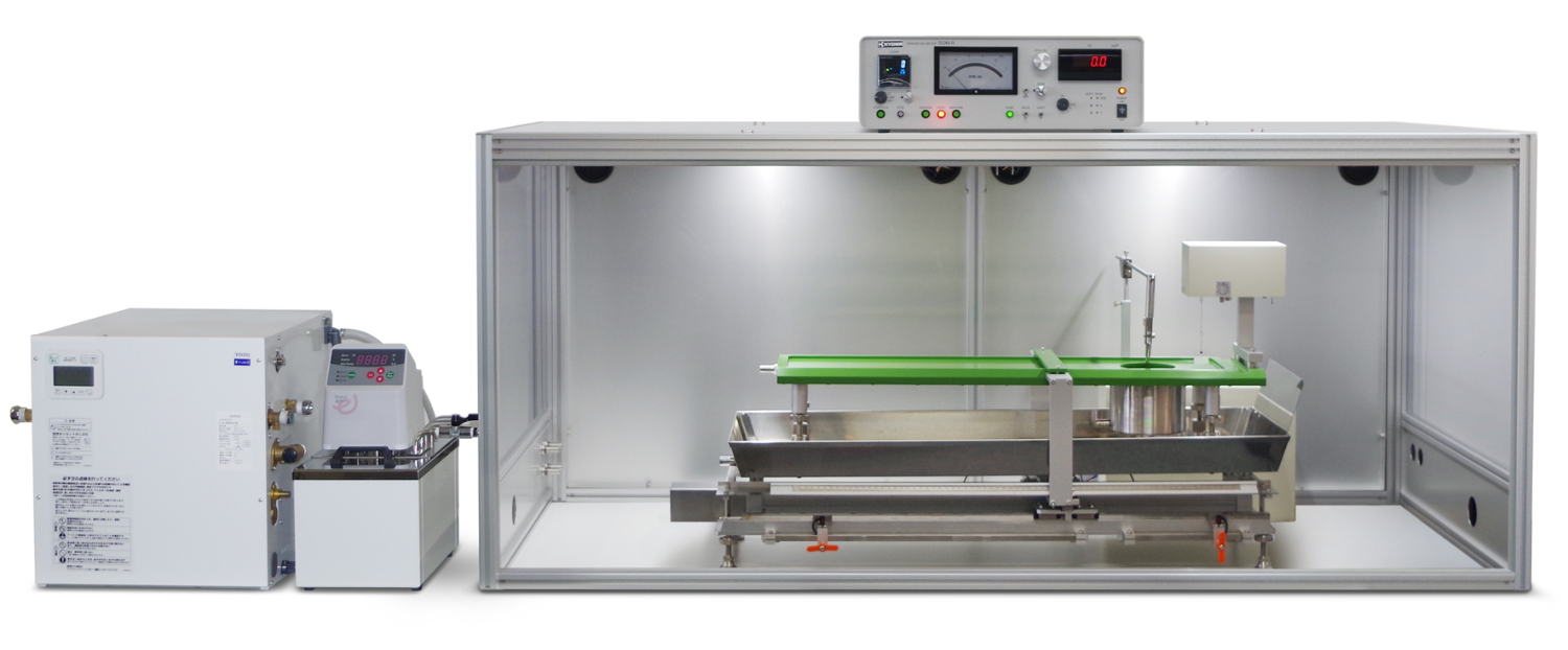 LB膜作製装置・塗布油量計 鋼板表面に塗布された微量の付着油量を正確に測定 自動塗布油量計SOM-R-協和界面科学株式会社