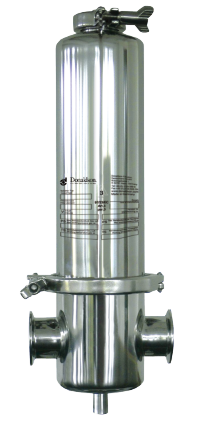 -Process Filtration (Precision Filtration) Sterilizing Grade Hydrophobic Air Filter P-EG Gas & Steam Filter Housing