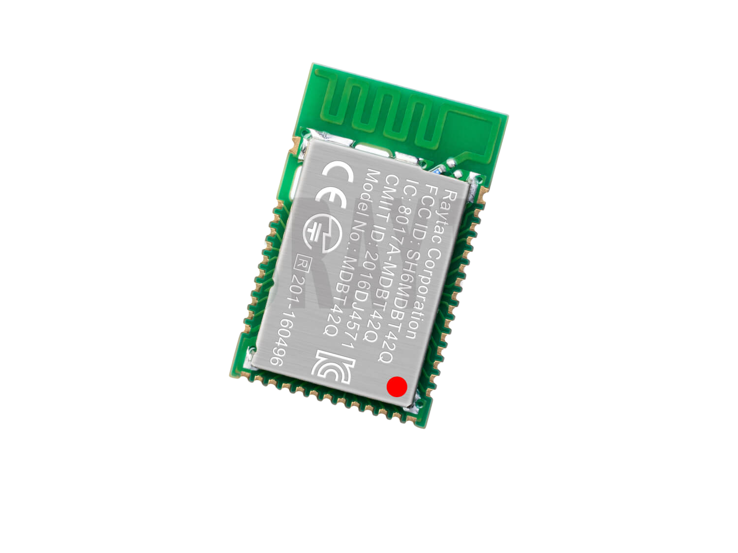 【技適取得済】Bluetooth モジュール　ATコマンド制御　FW搭載モデル(Nordic Semiconductor SoC)-MDBT42Q-PAT2