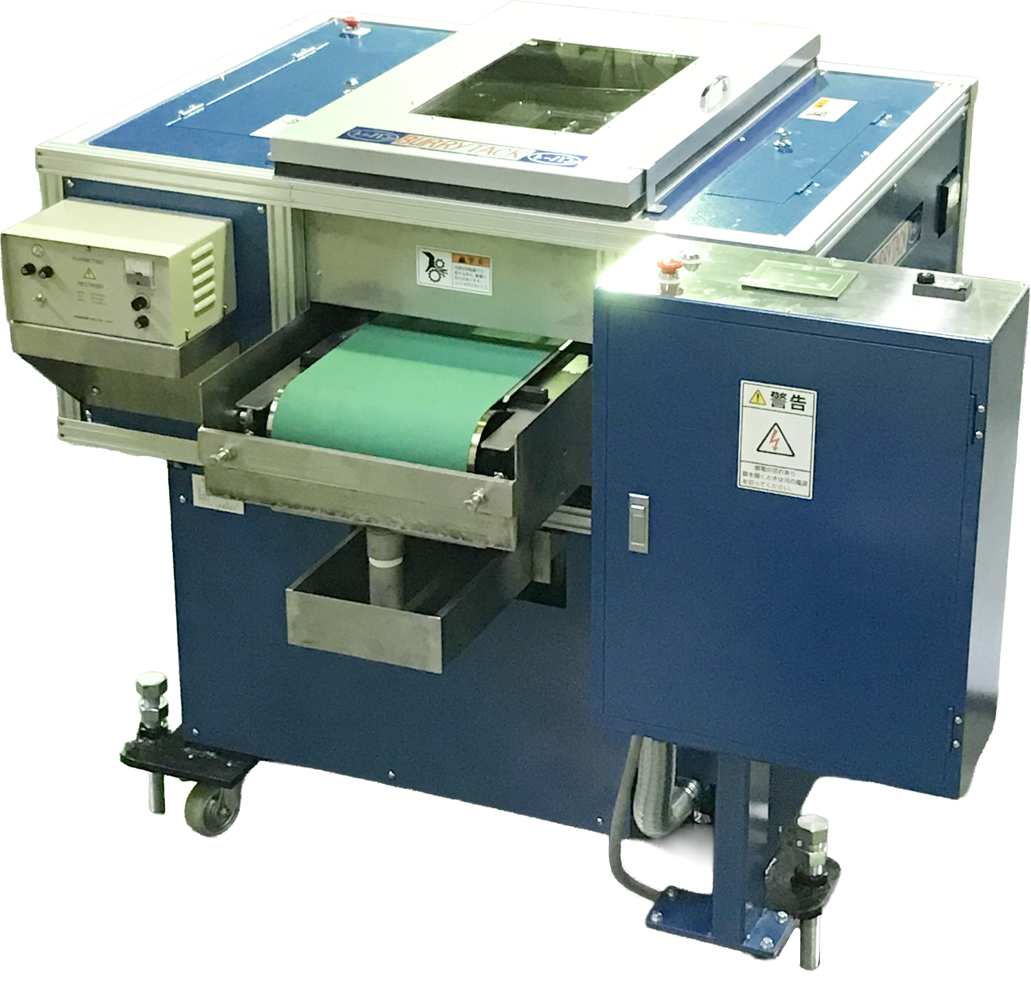 BURRY TACK Ⅲ-CT-W type-BURRY TACK Ⅲ-CT type (dry type) /-CT-W type (wet type) A deburring machine and buffing machine that is compatible with a wide range of pressed products and laser processed products.
