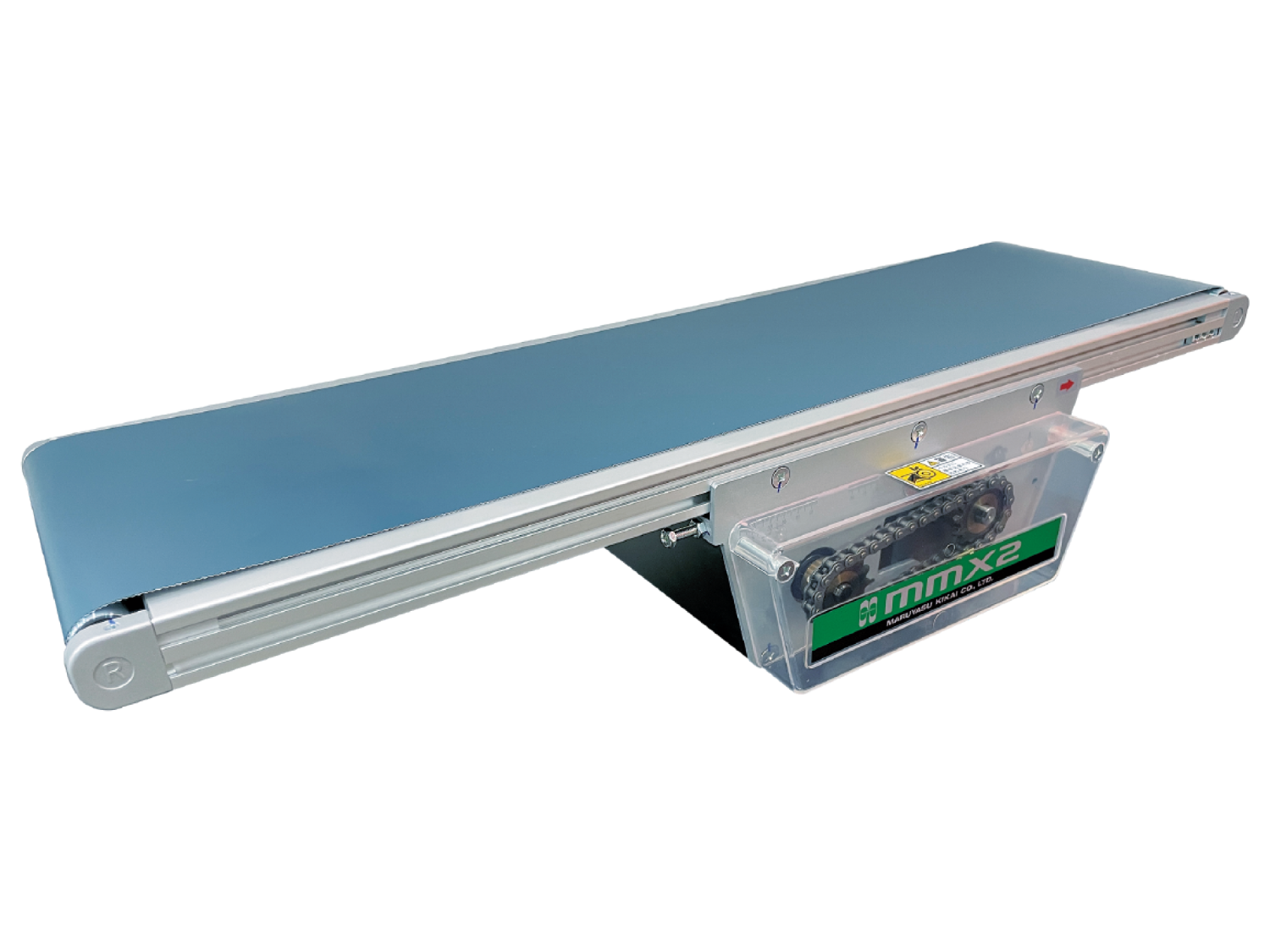 A labor-saving partner for all logistics and production systems Mini series Straight conveyance type Standard & long-selling belt conveyor MMX2-Maruyasu Machine Co., Ltd.