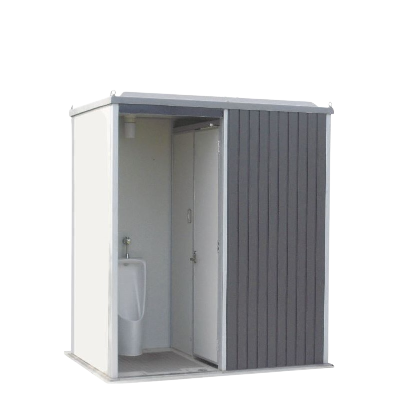 屋外トイレユニット「エポックトイレ」 水洗タイプ 2室／小便＋洋式 スタンダード-株式会社ハマネツ