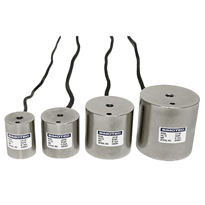 -Electromagnetic holder that can be used continuously and is also useful on automated production lines.