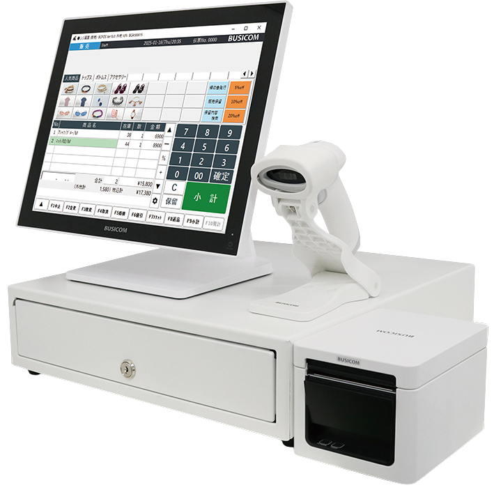 POS-Kassenset mit Kassenschublade-All-in-One-POS-Kassensystem BCPOS