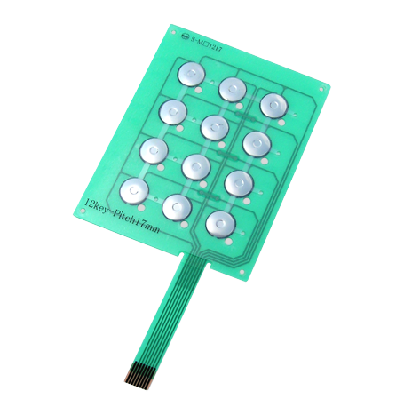 標準メンブレンスイッチ スタンダードシリーズ-S-MT1217