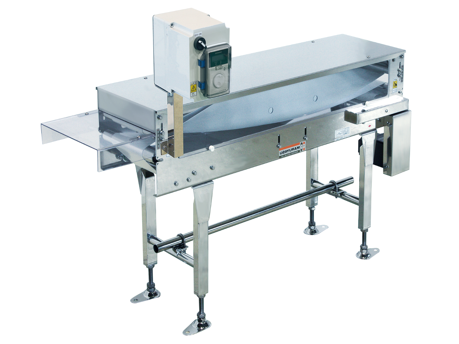 Food conveyor series that conveys food security and safety Front-back reversal conveyor type Front-back twist reversal belt conveyor FTV-Maruyasu Machine Co., Ltd.
