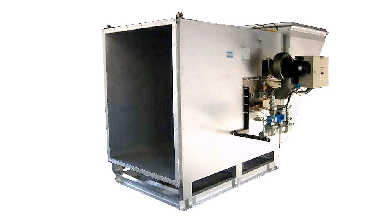 Fully automatic gas-fired hot air generator duct heater DH (F) series-Kato Electric Furnace Materials Manufacturing Co., Ltd.