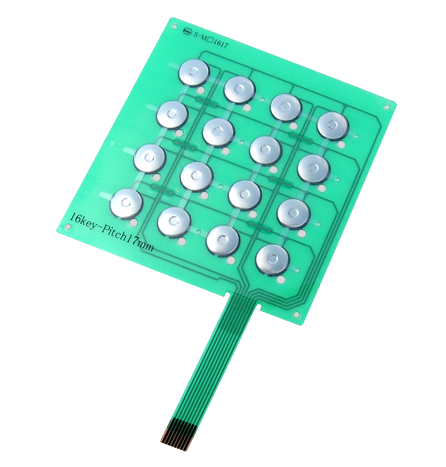 標準メンブレンスイッチ スタンダードシリーズ-S-MT1617