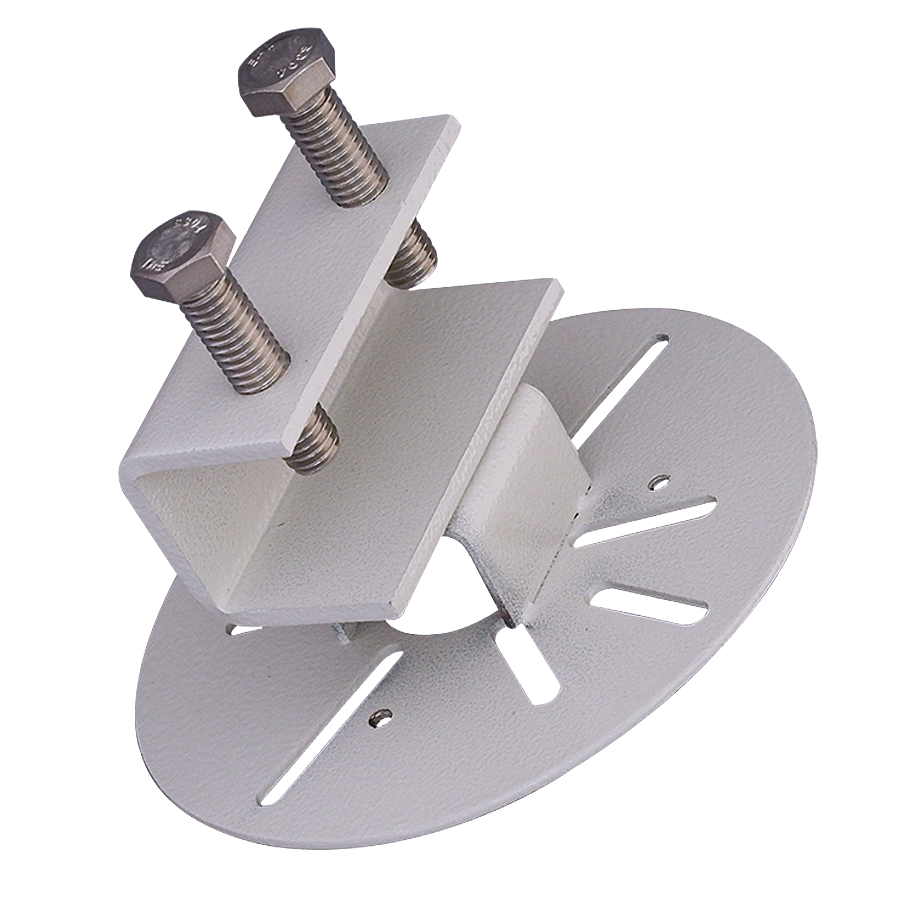 屋内用ブラケット 形鋼 (H形鋼等) カメラ取付金具 (側面取付型) CT-B038-セキュテック株式会社