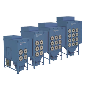 -Supports the creation of a safer and more comfortable work environment for metal processing, welding work, and other dusty work.Mobile small dust collector/fume collector.