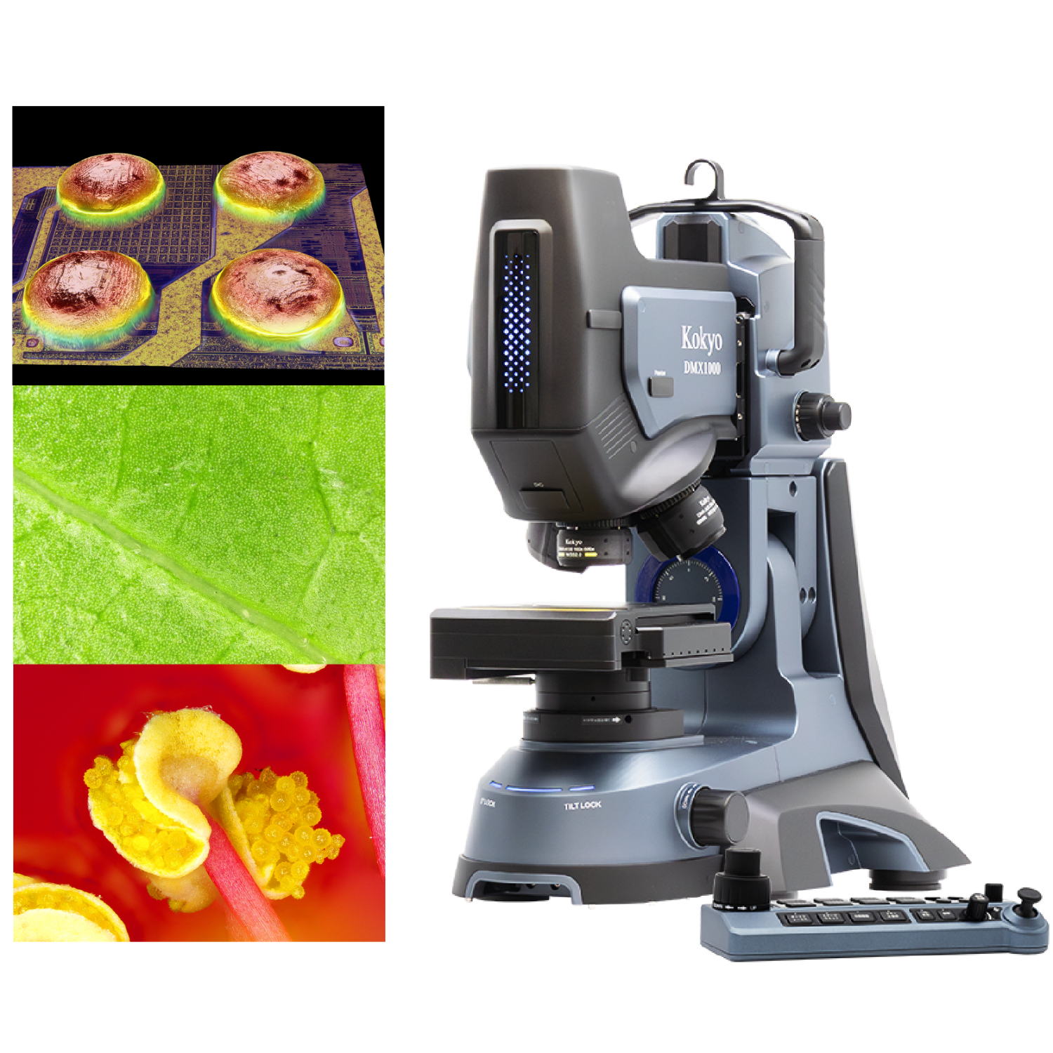 最大7,500倍ズーム デジタルマイクロスコープ DMX1000-株式会社光響