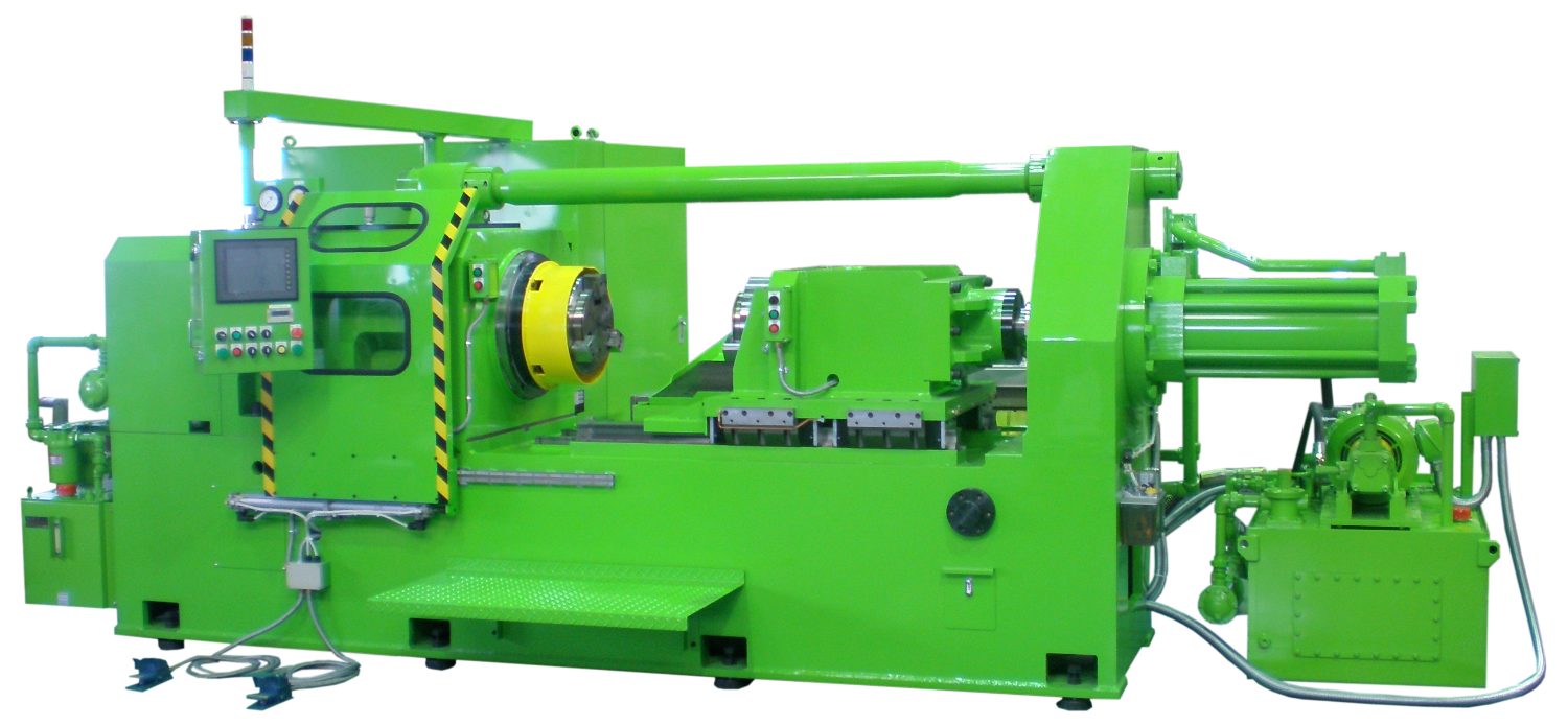 Friction welding machine FF-series, dedicated machine for construction machine crawler rollers FF-**Ⅱ+TC-Nitto Seiki Co., Ltd.