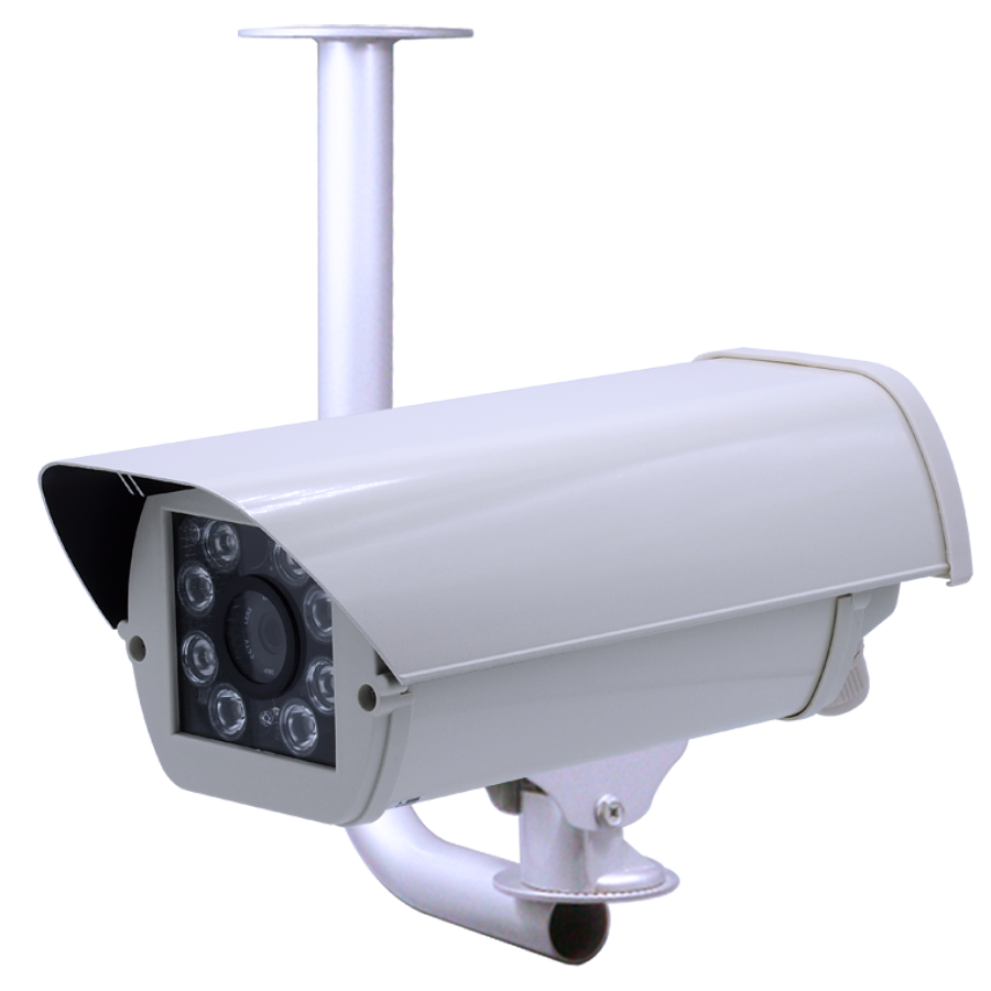 光センサー搭載 赤外線照射ダミーカメラ (金属筐体・コンセント電源・天吊取付台セット) CT-F051-B-セキュテック株式会社