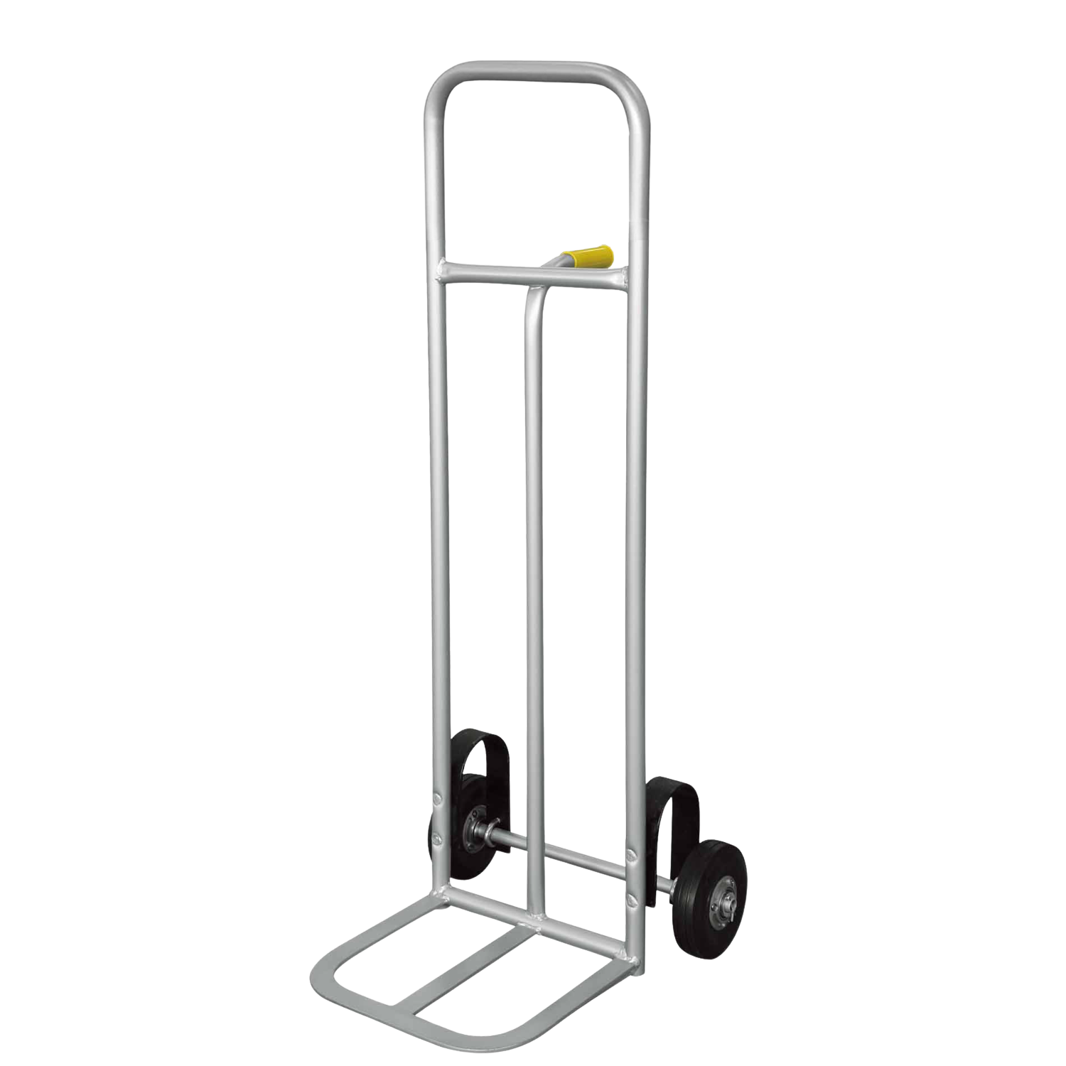 ２輪運搬台車　キャリーケース（板バネクッション付・スチール製）-渡部工業株式会社