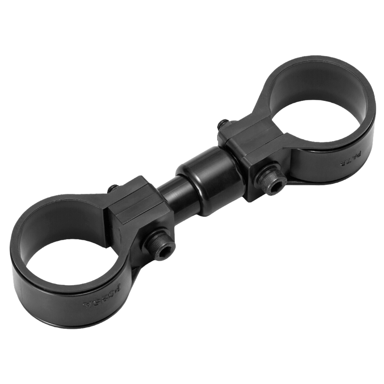 Resin double pipe clamp bracket set｜Fix two pipes in parallel or perpendicular-Part Number-KFBS25-3065