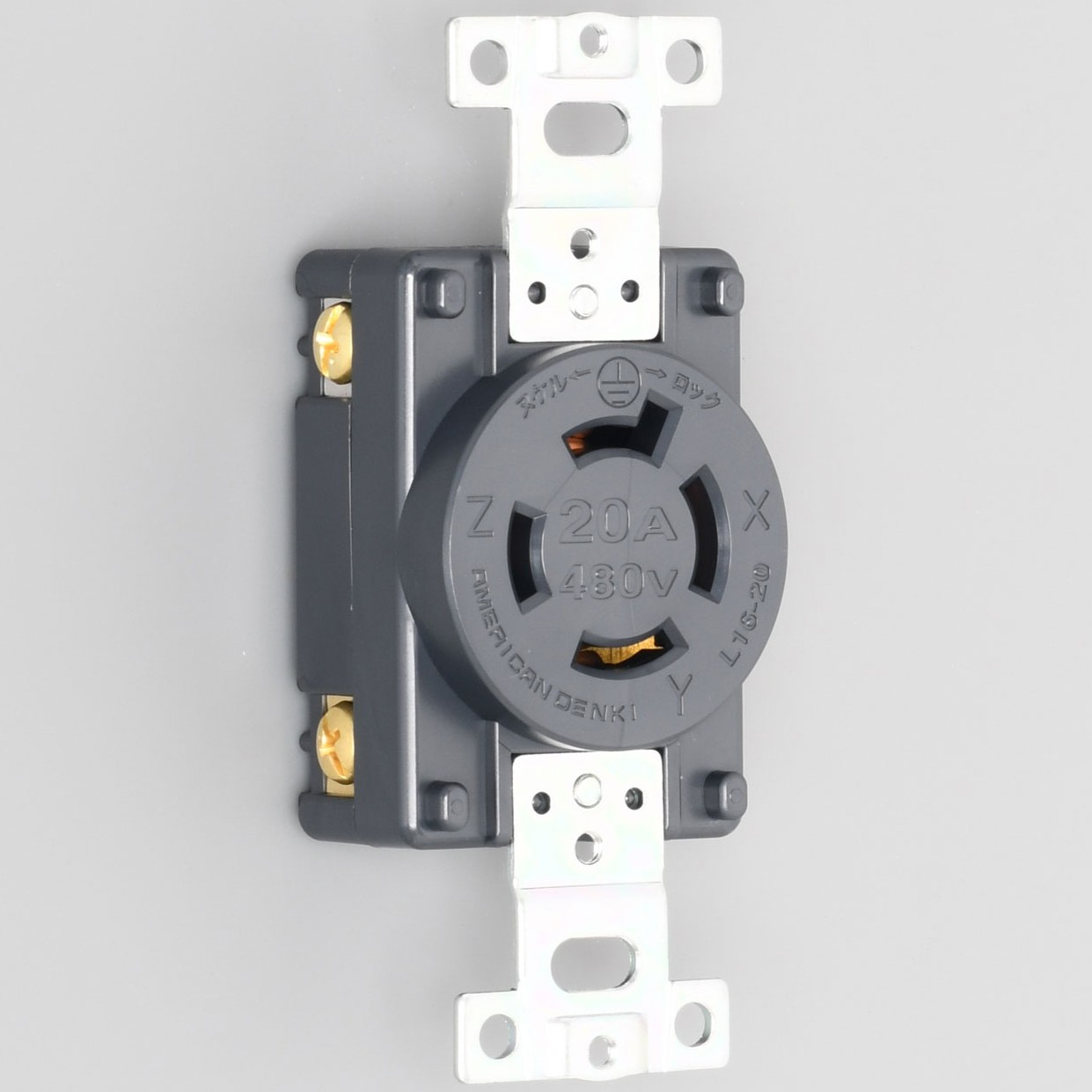 ACコンセント 埋込コンセント 20A-4240-L16