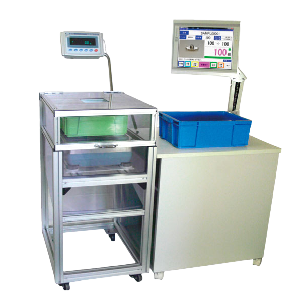 Anyone can easily measure the quantity of small parts for mass production with an error of ±0. Pittanko counting system-S.R. Co., Ltd.