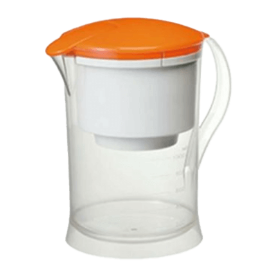 高性能活性炭カートリッジ付 オイルポットアルファ オレンジ-株式会社テンポスドットコム