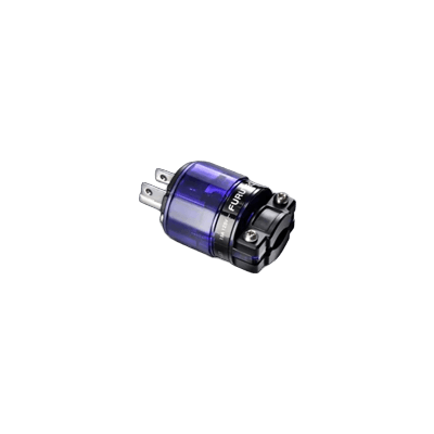 電源プラグ (125V・15A) ロジウムメッキ電源プラグ FI-11M-N1 (R)-株式会社小柳出電気商会