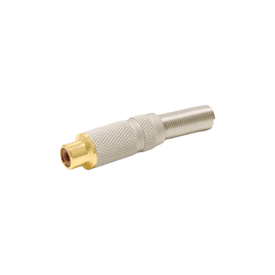 RCAコネクター RCA PLUG (中継ジャック) JS-613J-株式会社小柳出電気商会