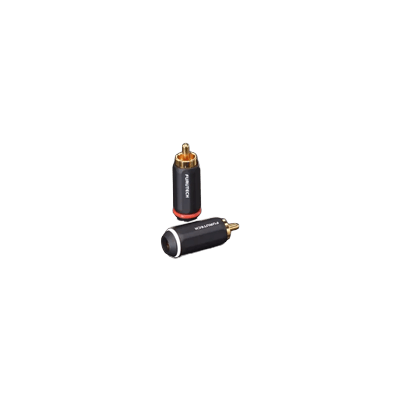 RCAコネクター 24K金メッキRCAプラグ (4本1組) FP-126 (G)-株式会社小柳出電気商会