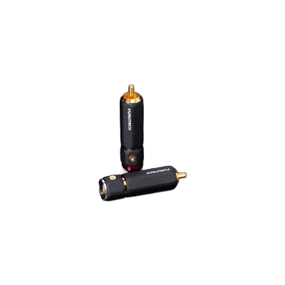 RCAコネクター 24K金メッキRCAプラグ (4本1組) FP-110 (G)-株式会社小柳出電気商会