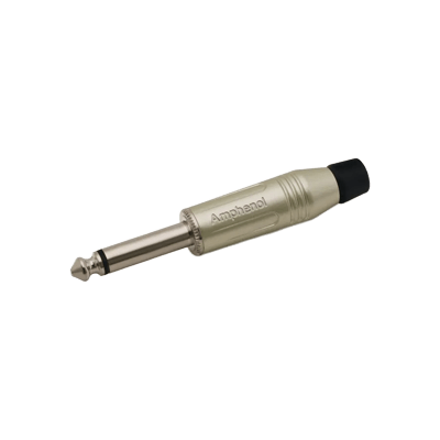 6.3mmモノラルフォンプラグ (ニッケル) ACPM-GN-株式会社小柳出電気商会