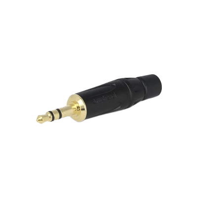 4.4mm・3.5mm・2.5mmコネクター 3.5mmステレオミニプラグ (ブラック) KS3PB-AU-株式会社小柳出電気商会