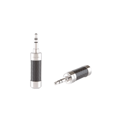 3.5mmコネクター ハイエンド3.5mmステレオプラグ カーボンファイバー (1本) CF-735SM-N1 (R)-株式会社小柳出電気商会
