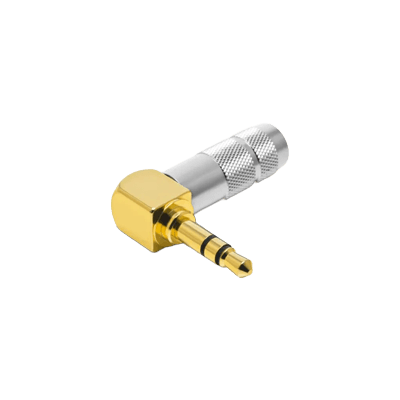 4.4mm・3.5mm・2.5mmコネクター L型3.5mmステレオミニプラグ P-3.5GL (穴径4.0mm)-株式会社小柳出電気商会
