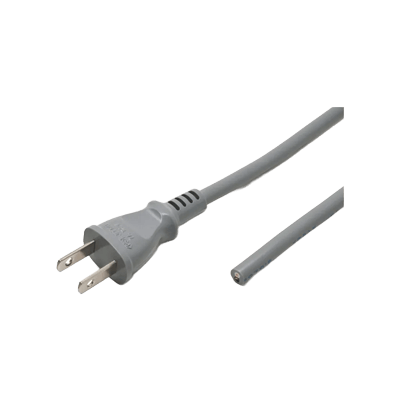電源ケーブル VCTF0.75sq 2m 2Pプラグ付きコード-株式会社小柳出電気商会