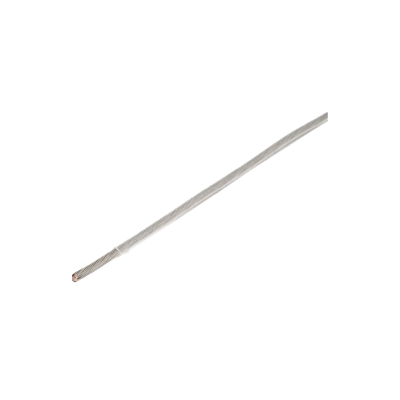 FEPフッ素樹脂電線 錫メッキ 3.5sq (45/0.32) ハイフロン (FEP) 被覆 透明色-株式会社小柳出電気商会
