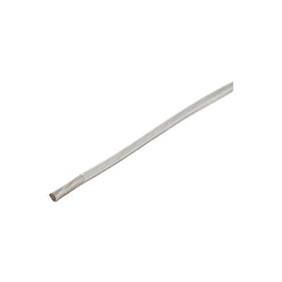 FEPフッ素樹脂電線 錫メッキ 5.5sq (35/0.45) ハイフロン (FEP) 被覆 透明色-株式会社小柳出電気商会