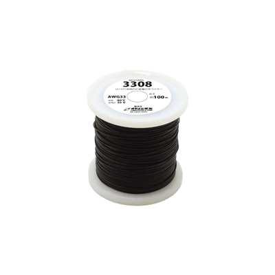 スタイルナンバー UL1571 AWG33 (3308) 100mボビン巻き-株式会社小柳出電気商会