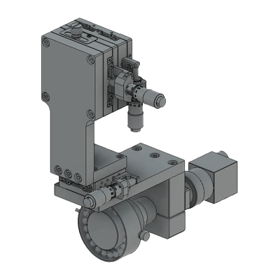 アプリケーションシステム 光ファイバ調芯 水平観察ユニット OBUT-H-シグマ光機株式会社