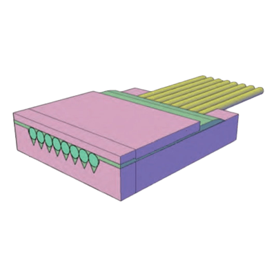 アプリケーションシステム 光ファイバ調芯 ファイバーコリメータアレイ Custom-made (SFC/MFC)-シグマ光機株式会社