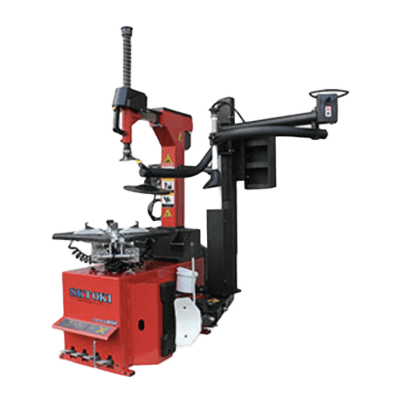 自動車整備機器・SKTOKI タイヤチェンジャー 885HC サポートアーム付き-株式会社ハチハチハウス