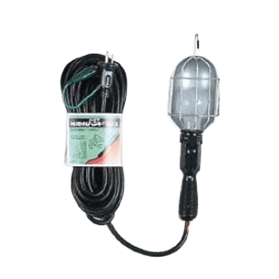 充電・電動工具 白熱灯ハンドランプ 接地付ハンドランプ (屋内用) CM-10G-神田機工株式会社