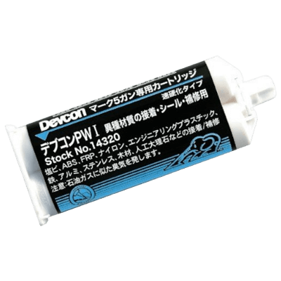 マーク5ガンシステム専用カートリッジ メタクリレート系接着剤 PW-I (12/箱入り)-神田機工株式会社