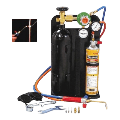 配管用工具 バーナ ロキシー400Lキット-神田機工株式会社
