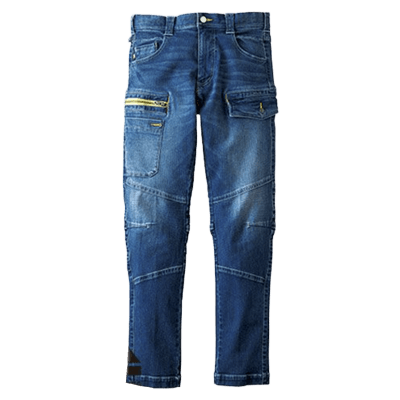 作業服 (秋冬・通年) デニム作業着 寅壱 TORA デニムカーゴパンツ 8940-219-TRYS株式会社