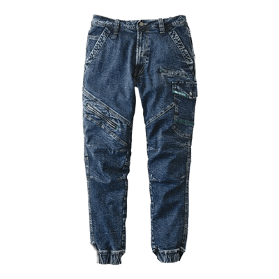 作業服 (秋冬・通年) デニム作業着 寅壱 TORA デニムカーゴジョガーパンツ 8920-235-TRYS株式会社