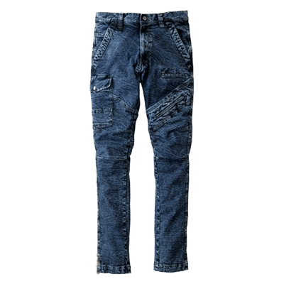 作業服 (秋冬・通年) デニム作業着 寅壱 TORA デニムカーゴパンツ 8920-219-TRYS株式会社
