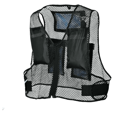 空調作業服 アイスベスト・インナーベスト シンメン 保冷剤付きメッシュベスト (保冷材5個付)-TRYS株式会社