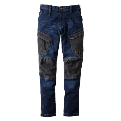 作業服 (秋冬・通年) デニム作業着 寅壱 TORA デニムカーゴパンツ 8840-219-TRYS株式会社