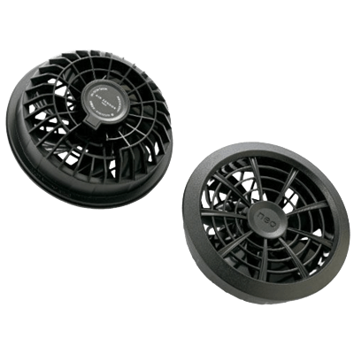 空調作業服 ファン クロダルマ AIR SENSOR neo KS-100シリーズ ファンセット (2個) 2022年モデル-TRYS株式会社