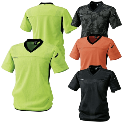 Tシャツ TS Design (藤和) FLASH Vネックショートスリーブシャツ (メッシュ) 871055-TRYS株式会社