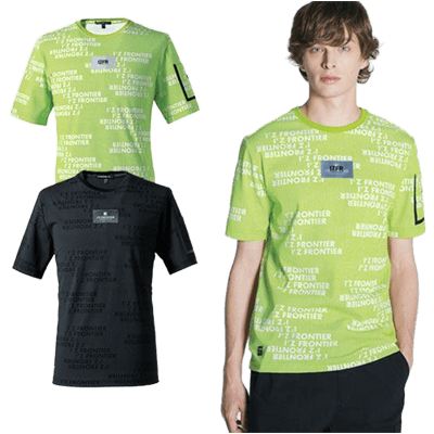 Tシャツ アイズフロンティア 接触冷感ダブルフェイスCVC半袖クルーネックシャツ #007-TRYS株式会社